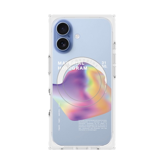 プレミアムスクエアケース with MagSafe［ Liquid Purple ］