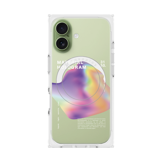 プレミアムスクエアケース with MagSafe［ Liquid Purple ］