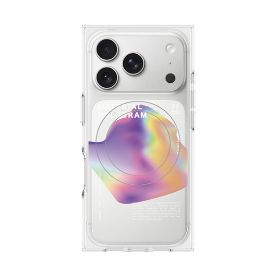 プレミアムスクエアケース with MagSafe［ Liquid Purple ］