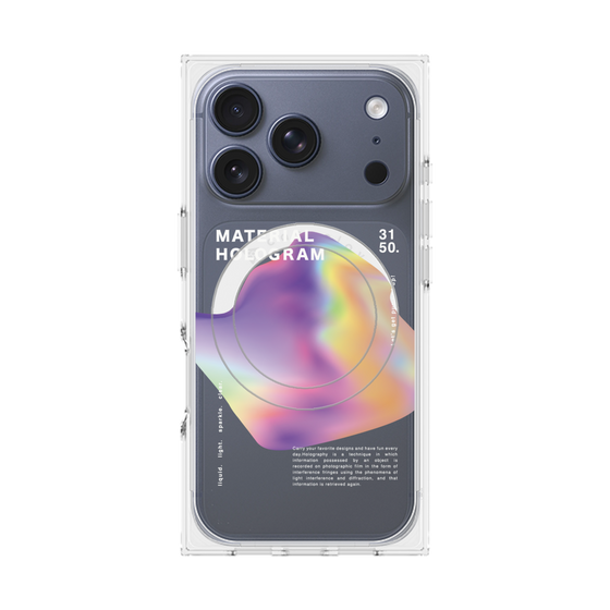 プレミアムスクエアケース with MagSafe［ Liquid Purple ］