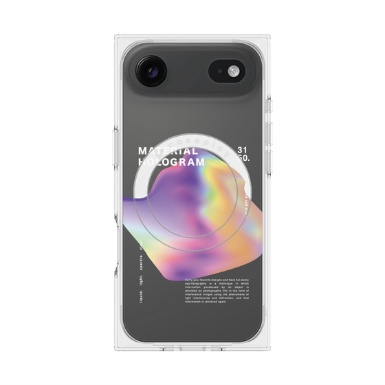 プレミアムスクエアケース with MagSafe［ Liquid Purple ］
