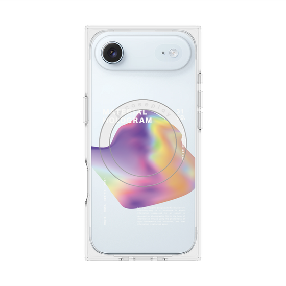 プレミアムスクエアケース with MagSafe［ Liquid Purple ］