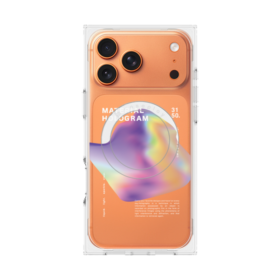 プレミアムスクエアケース with MagSafe［ Liquid Purple ］