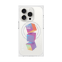 プレミアムスクエアケース with MagSafe［ Cube×3 ］