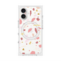 プレミアムスクエアケース with MagSafe［ Pink pieces ］