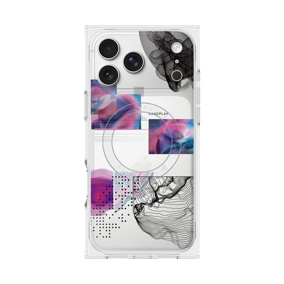 プレミアムスクエアケース with MagSafe［ evil ］