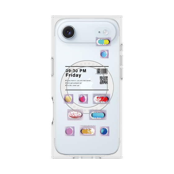 プレミアムスクエアケース with MagSafe［ 09:30 PM Friday ］