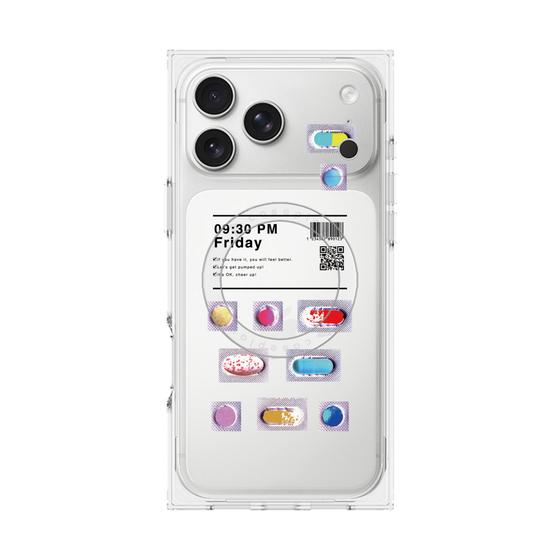 プレミアムスクエアケース with MagSafe［ 09:30 PM Friday ］