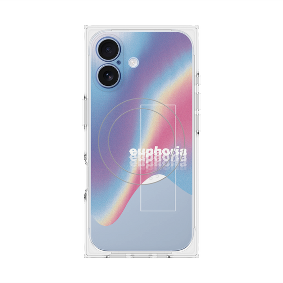 プレミアムスクエアケース with MagSafe［ euphoria holo ］