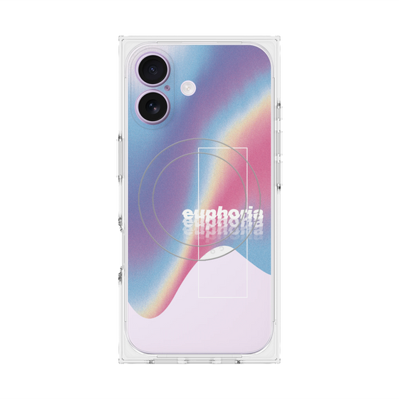プレミアムスクエアケース with MagSafe［ euphoria holo ］
