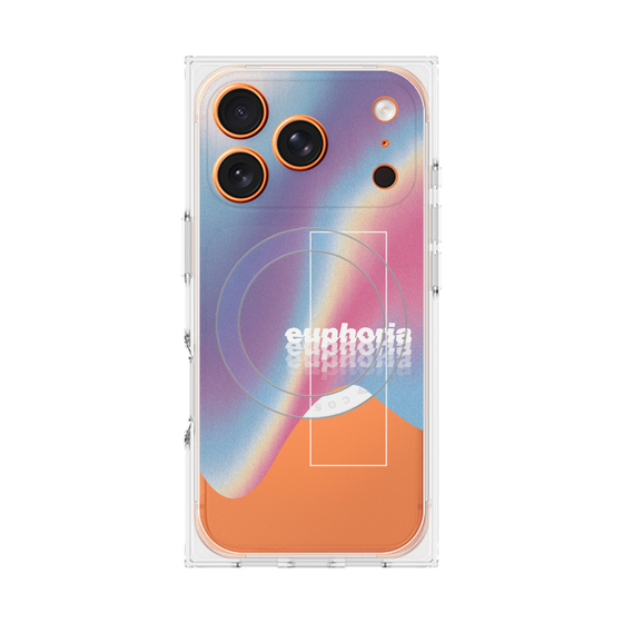 プレミアムスクエアケース with MagSafe［ euphoria holo ］