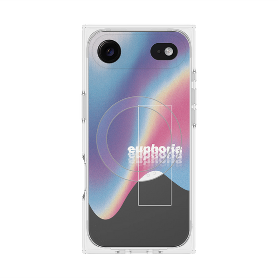 プレミアムスクエアケース with MagSafe［ euphoria holo ］