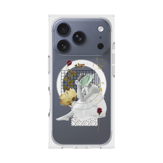 プレミアムスクエアケース with MagSafe［ The garden where fairies live ］