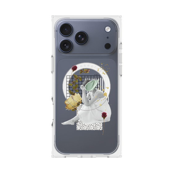 プレミアムスクエアケース with MagSafe［ The garden where fairies live ］