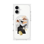 プレミアムスクエアケース with MagSafe［ Artistic Fall in Beige ］