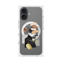 プレミアムスクエアケース with MagSafe［ Artistic Fall in Beige ］