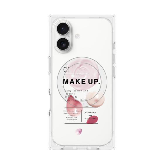 プレミアムスクエアケース with MagSafe［ Drop-B ］