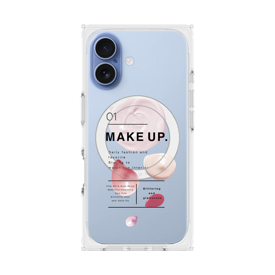 プレミアムスクエアケース with MagSafe［ Drop-B ］