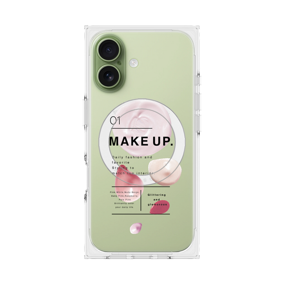 プレミアムスクエアケース with MagSafe［ Drop-B ］