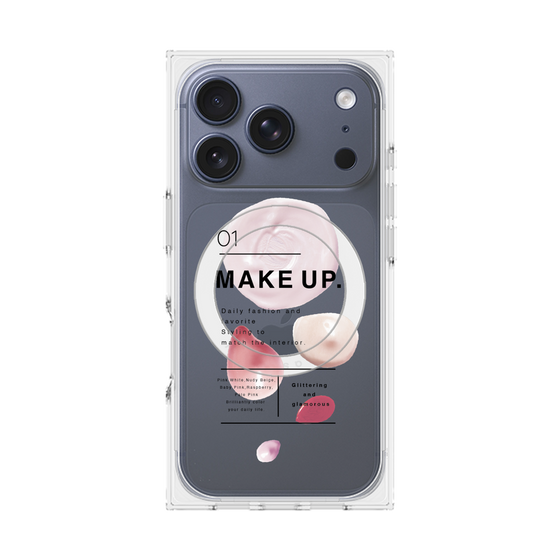 プレミアムスクエアケース with MagSafe［ Drop-B ］