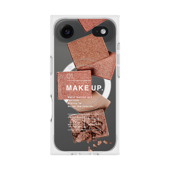 プレミアムスクエアケース with MagSafe［ Eye shadow-A ］