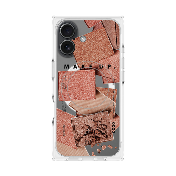 プレミアムスクエアケース with MagSafe［ Eye shadow-B ］
