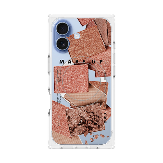 プレミアムスクエアケース with MagSafe［ Eye shadow-B ］