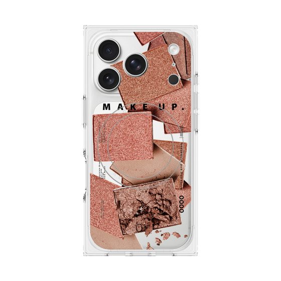 プレミアムスクエアケース with MagSafe［ Eye shadow-B ］