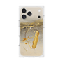 プレミアムスクエアケース with MagSafe［ Marble Nuance Painting Gray ］