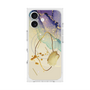 プレミアムスクエアケース with MagSafe［ Marble Nuance Painting Purple ］
