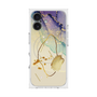 プレミアムスクエアケース with MagSafe［ Marble Nuance Painting Purple ］