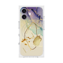 プレミアムスクエアケース with MagSafe［ Marble Nuance Painting Purple ］