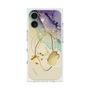 プレミアムスクエアケース with MagSafe［ Marble Nuance Painting Purple ］