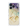 プレミアムスクエアケース with MagSafe［ Marble Nuance Painting Purple ］