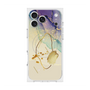 プレミアムスクエアケース with MagSafe［ Marble Nuance Painting Purple ］