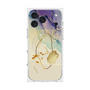 プレミアムスクエアケース with MagSafe［ Marble Nuance Painting Purple ］