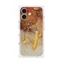 プレミアムスクエアケース with MagSafe［ Marble Nuance Painting Brown ］