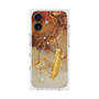 プレミアムスクエアケース with MagSafe［ Marble Nuance Painting Brown ］