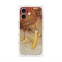 プレミアムスクエアケース with MagSafe［ Marble Nuance Painting Brown ］