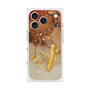 プレミアムスクエアケース with MagSafe［ Marble Nuance Painting Brown ］