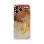 プレミアムスクエアケース with MagSafe［ Marble Nuance Painting Brown ］