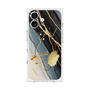 プレミアムスクエアケース with MagSafe［ Marble Nuance Painting Black ］