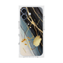 プレミアムスクエアケース with MagSafe［ Marble Nuance Painting Black ］