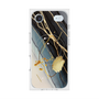 プレミアムスクエアケース with MagSafe［ Marble Nuance Painting Black ］