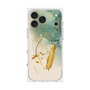プレミアムスクエアケース with MagSafe［ Marble Nuance Painting Green ］