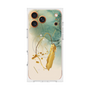 プレミアムスクエアケース with MagSafe［ Marble Nuance Painting Green ］
