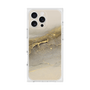 プレミアムスクエアケース with MagSafe［ Marble Gray ］