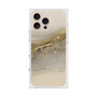 プレミアムスクエアケース with MagSafe［ Marble Gray ］