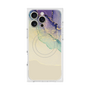 プレミアムスクエアケース with MagSafe［ Marble Purple ］