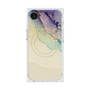 プレミアムスクエアケース with MagSafe［ Marble Purple ］